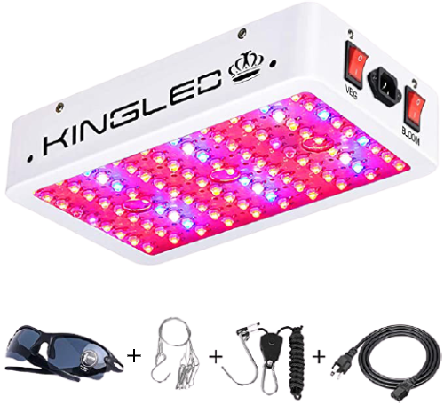 King Plus 1000w LED Grow Light Double Chips Full Spectrum
